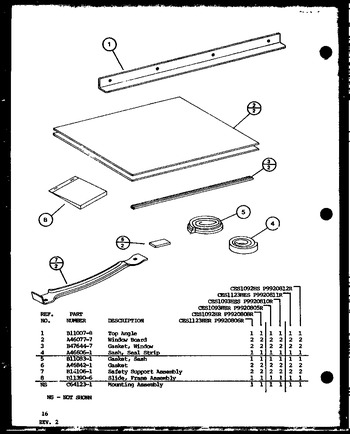 Diagram for CES1123HES (BOM: P9920811R)