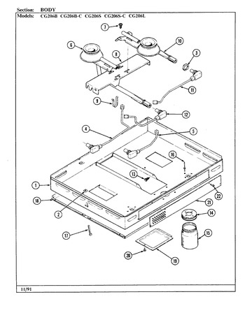 Diagram for CG206L