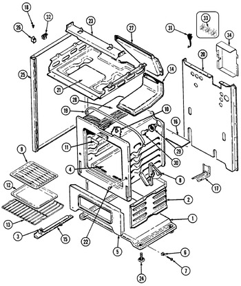 Diagram for H3231XUW