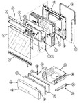 Diagram for 02 - Door/drawer (cg3131xrx)