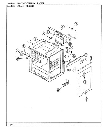 Diagram for CKG4612MW539RG