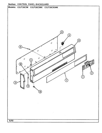 Diagram for CGA6C5GWK