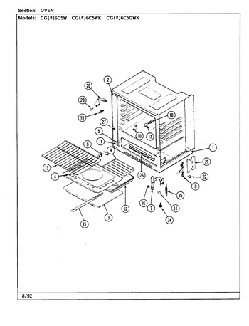 Diagram for CGA6C5GWK