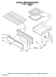 Diagram for 05 - Oven & Broiler Parts