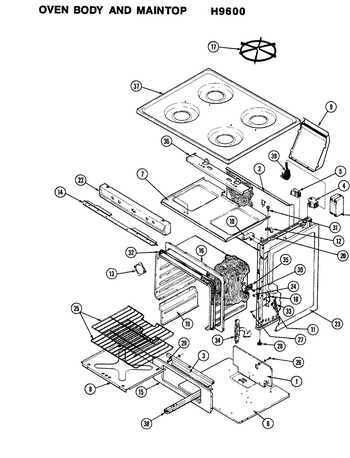 Diagram for CH9616A79R