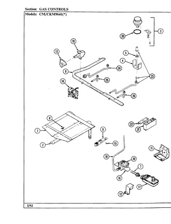 Diagram for CKM9641W580RW