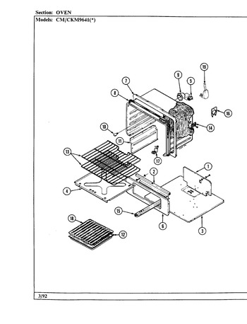 Diagram for CKM9641W580RW