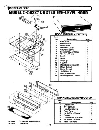 Diagram for CLG600