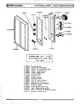 Diagram for 04 - Control Panel & Components