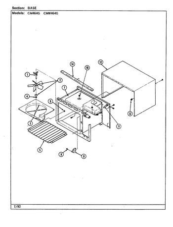 Diagram for CM464G