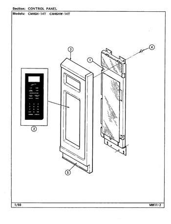 Diagram for CM46HW-14T