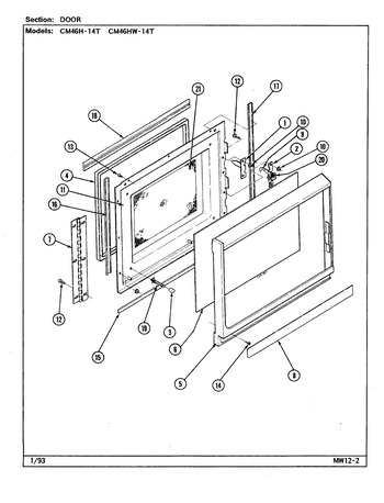 Diagram for CM46HW-14T