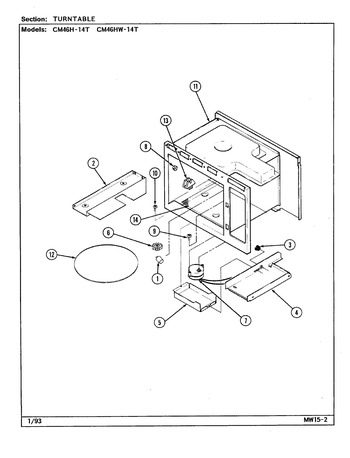 Diagram for CM46HW-14T