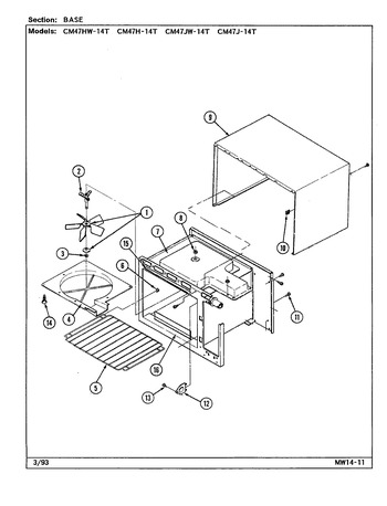 Diagram for CM47H-14T