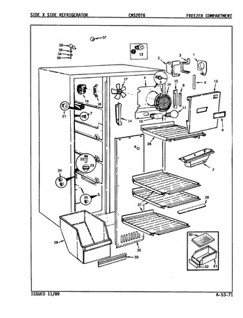 Diagram for CNS20T6H (BOM: 8L05A)