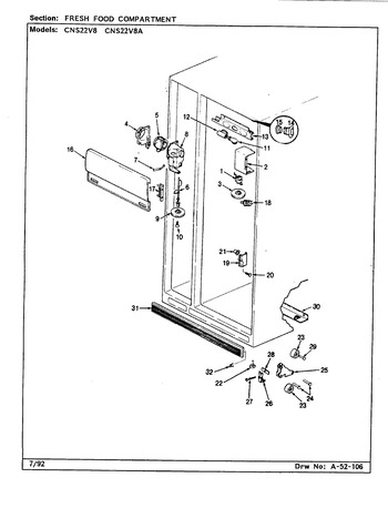 Diagram for CNS22V8 (BOM: BR16A)