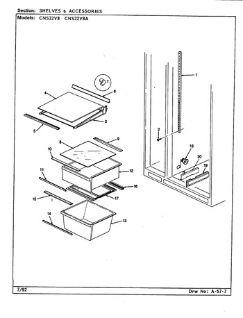 Diagram for CNS22V8 (BOM: BR16A)