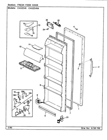 Diagram for CNS22V8A (BOM: BR17A)