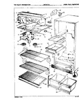 Diagram for 03 - Fresh Food Compartment