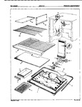 Diagram for 01 - Freezer Compartment