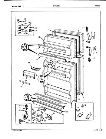 Diagram for CNT17L5VA (BOM: 5A43A)