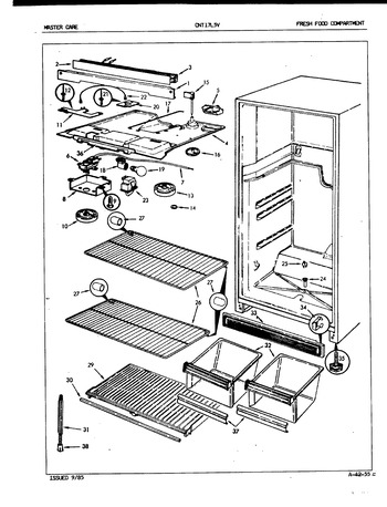 Diagram for CNT17L5VA (BOM: 5A43A)