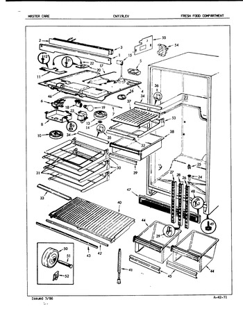 Diagram for CNT19LEVH (BOM: 5E52A)