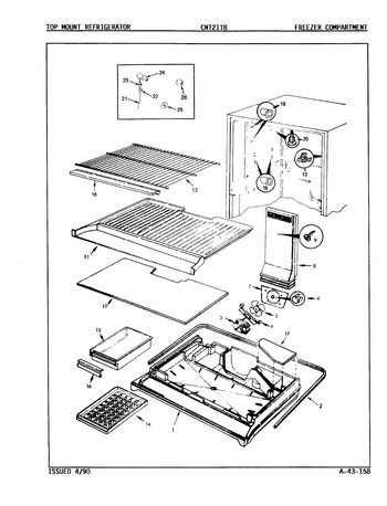 Diagram for CNT21T8A (BOM: 9C52A)