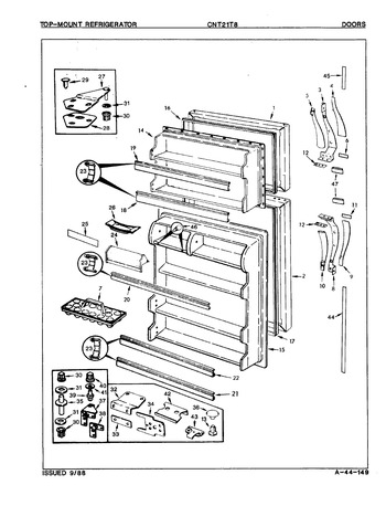 Diagram for CNT21T8A (BOM: 9C52A)