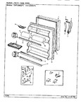 Diagram for 02 - Fresh Food Door