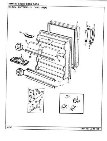 Diagram for CNT23W82A (BOM: BF92A)