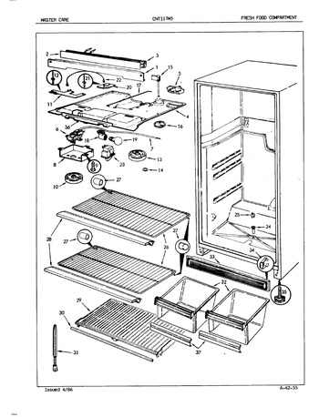 Diagram for CNTI17M5 (BOM: 5D70A)