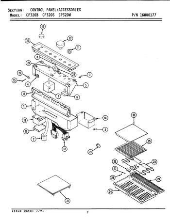 Diagram for CP320W-C