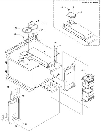 Diagram for DEC1800VP (BOM: P1304427M)