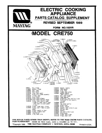 Diagram for CRE750