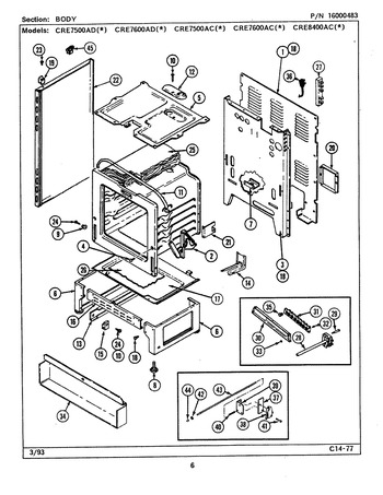 Diagram for CRE7600ACW