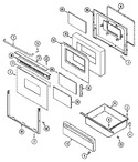 Diagram for 03 - Door/drawer