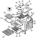 Diagram for 04 - Oven (cre9500ace, Cre9500ade)