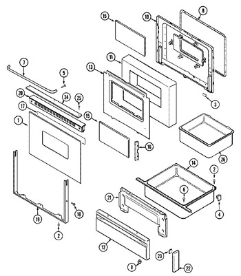 Diagram for CRG9800CAB