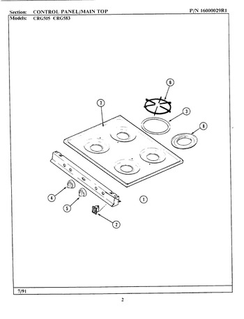 Diagram for LCRG505