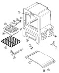 Diagram for 06 - Oven/base