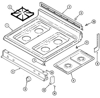 Diagram for CRG9700CAE