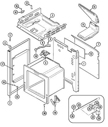 Diagram for CRG8600AAW