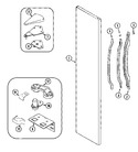 Diagram for 05 - Freezer Outer Door