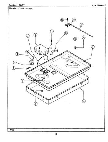 Diagram for CSG6000AAW