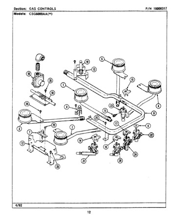 Diagram for CSG6000AAW