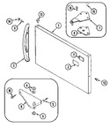 Diagram for 04 - Freezer Outer Door (bisque)