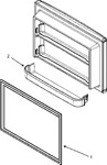 Diagram for 04 - Freezer Inner Door