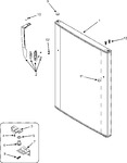 Diagram for 07 - Fresh Food Outer Door