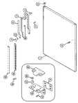 Diagram for 07 - Fresh Food Outer Door (bisque)